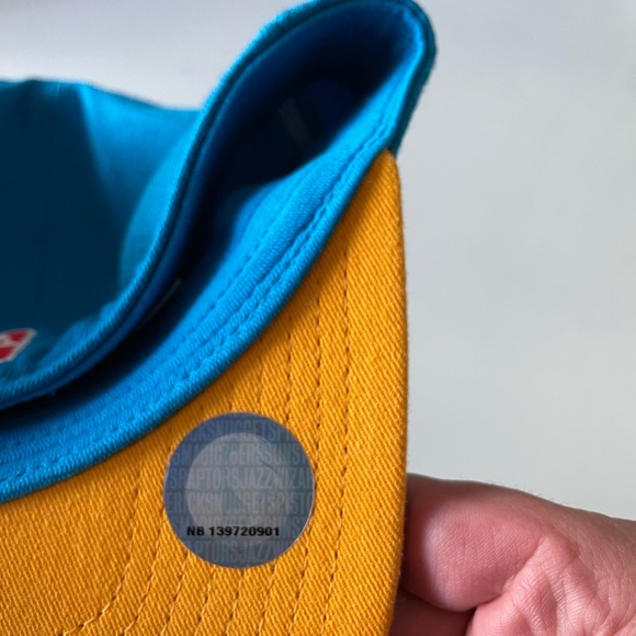 New Orleans Hornets 2010 NBA Draft Fleur De Lis Cap Hat Retro Adidas Flex Fit - Picture 3 of 8